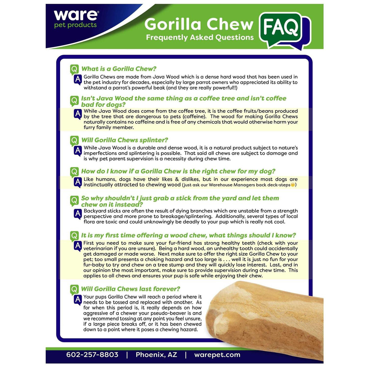 Gorilla Chew Pet Supplies J97654