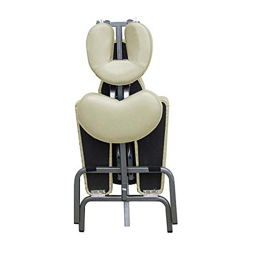 Beige Portable Folding Massage Chair with Carry Case E3946