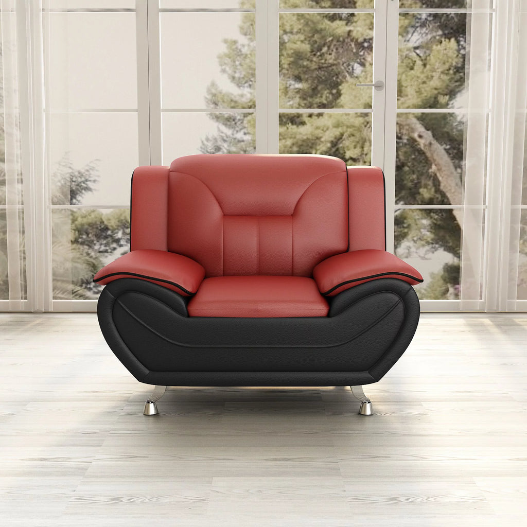 Faux Leather Club Chair F72304