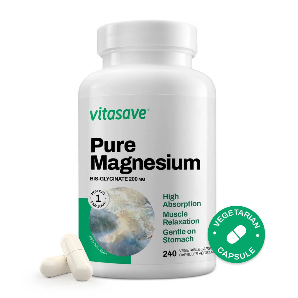 Magnesium Bisglycinate Capsules 240 Counts J3004