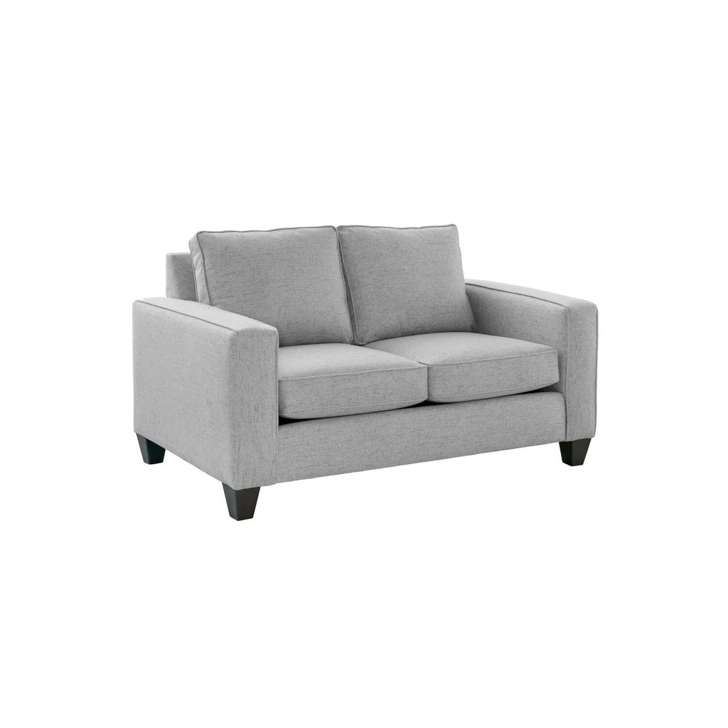 Gray Wood & Fabric Sofa and Loveseat Set of 2 F829