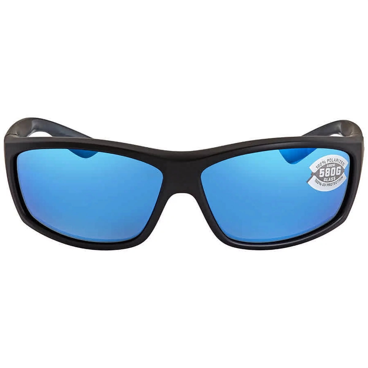 Matte Black Blue Sunglasses I348109