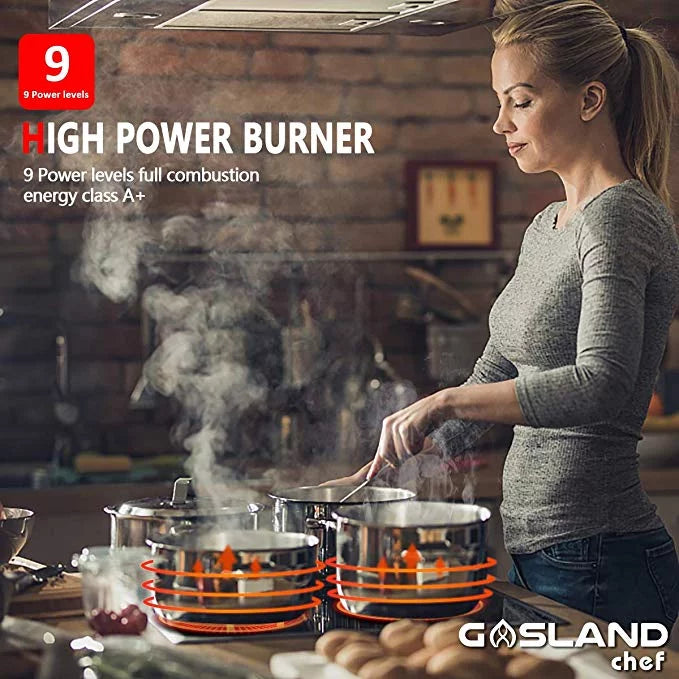 30" 4 Burners Ceramic Glass Electric Cooktop M6871