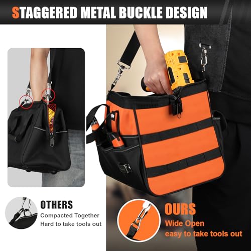 15-Inch 16-Pocket Heavy Duty Tool Bag B835