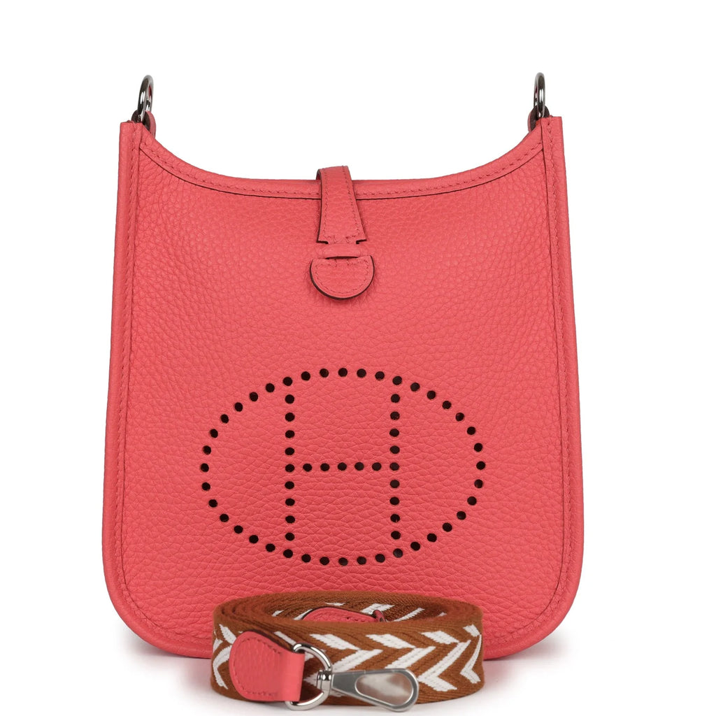 Rose Texas Clemence Palladium Hardware Bag Y687