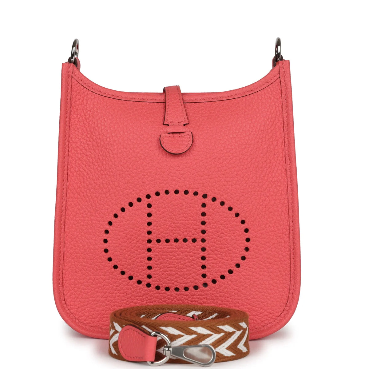 Rose Texas Clemence Palladium Hardware Bag Y687