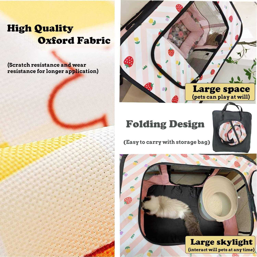 Portable Foldable Pet Playpen Z1415