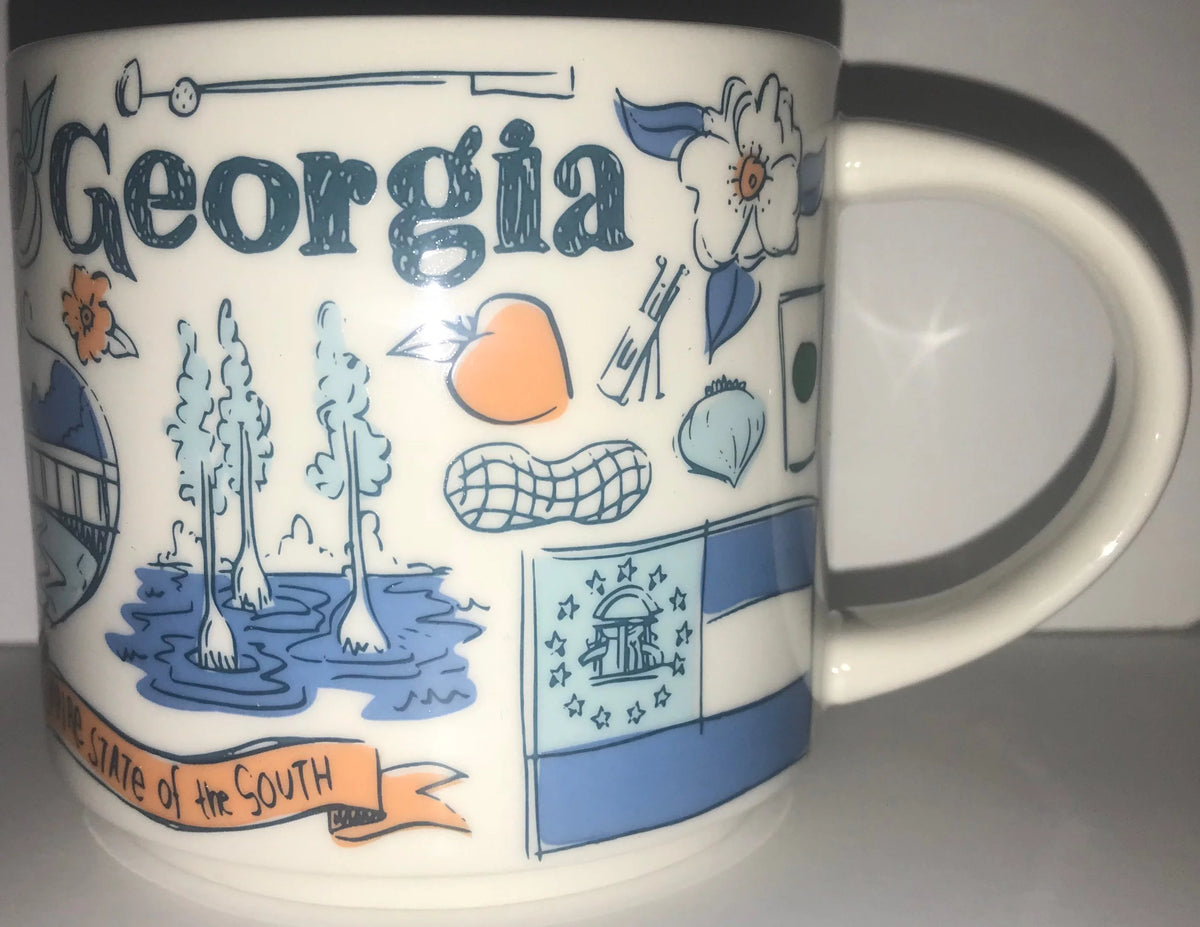 Georgia Ceramic Coffee Mug, 14 Oz I1137