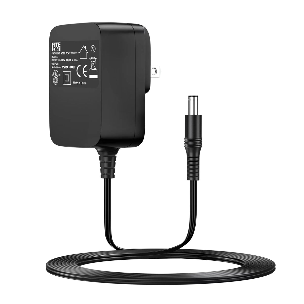 UL Listed AC / DC Adapter Switching Power Supply Cord Cable Wall Charger D6010