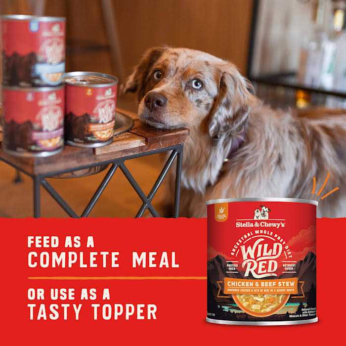 High Protein Chicken Stew Wet Dog Food B106