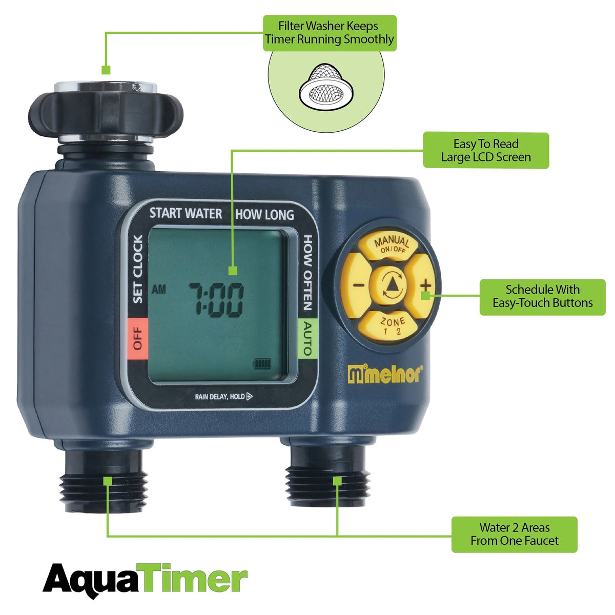 2-Zone Digital Water Timer I493