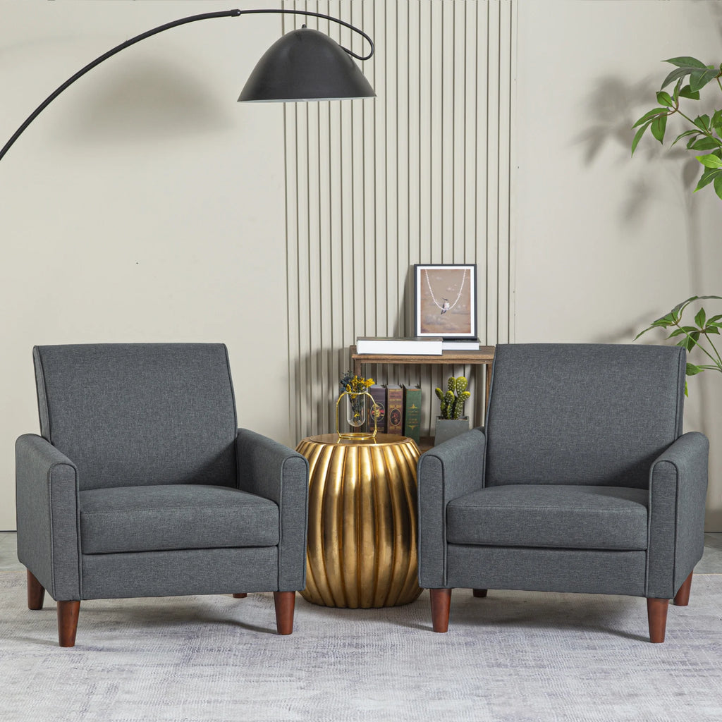Single Sofa Chair with Four Wooden Legs P391230