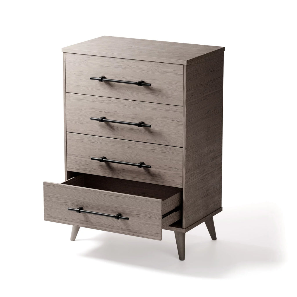 4 Drawer Wood Dresser B1103