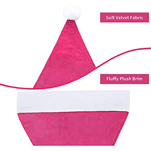 Velvet Green Christmas Hat V9268