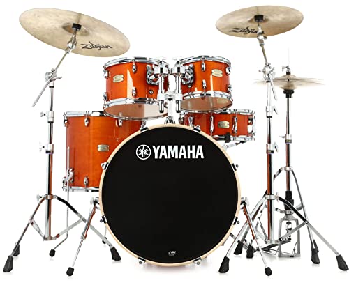 5pc Shell Pack with 20" Kick 14" Snare Drum in Honey Amber S5108