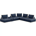 6 Pc Sectional Sofa with USB Storage M532