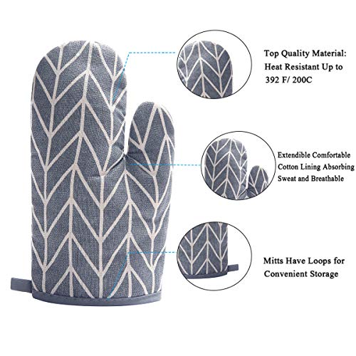 Oven Mitts and Potholders 4-Piece Set C671