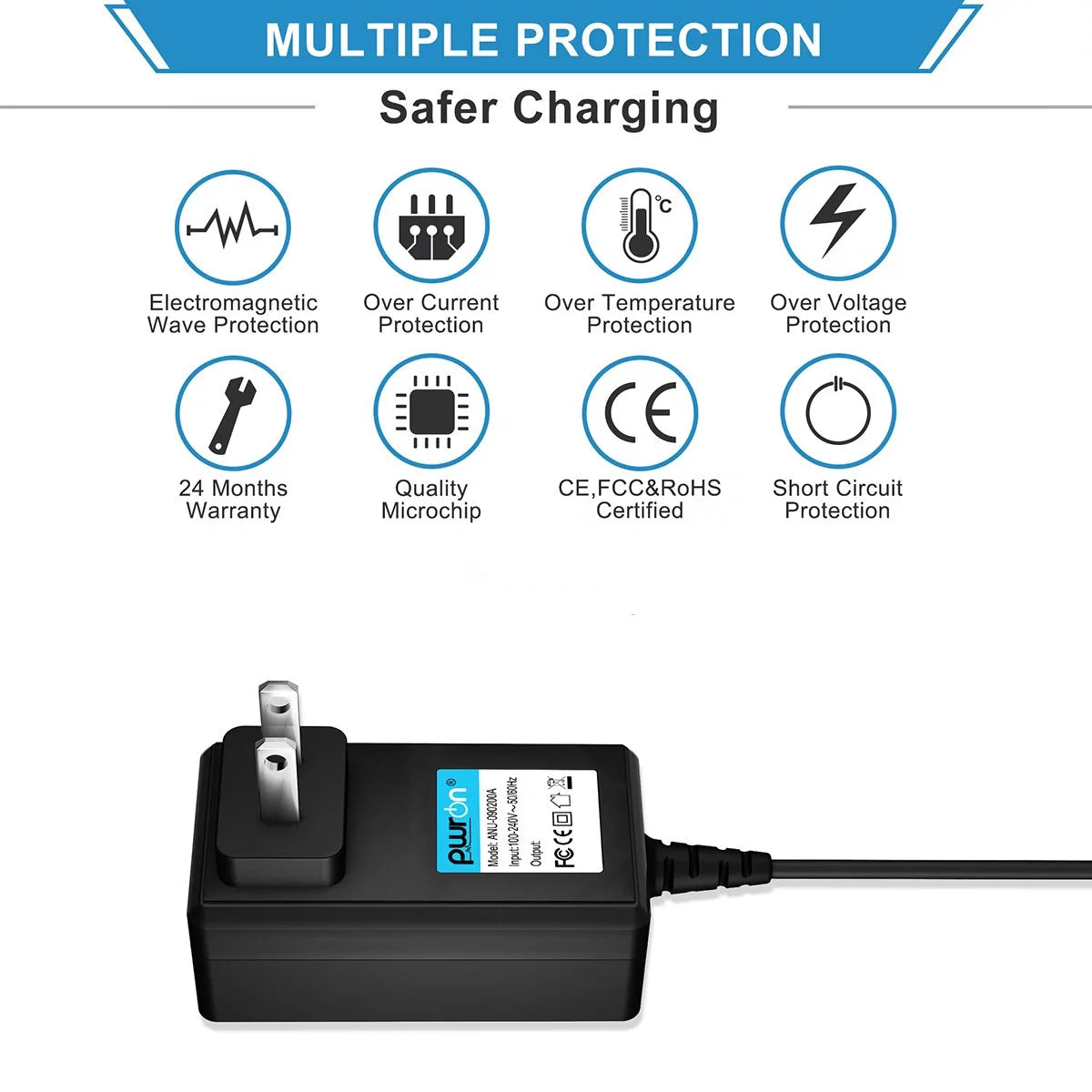 AC/DC Adapter Replacement for Cordless Phone Q721125