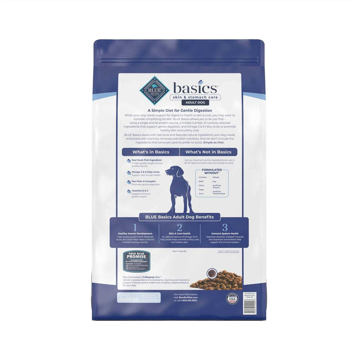 Grain Free Duck & Potato Dry Dog Food G925127