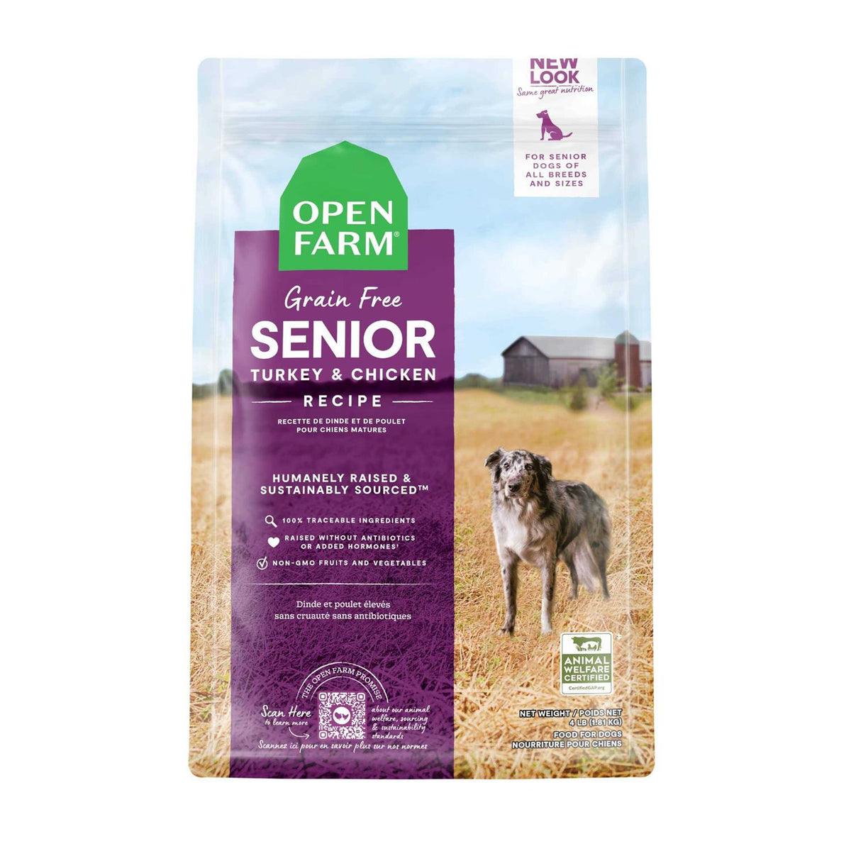 Senior Dry Dog Food V892
