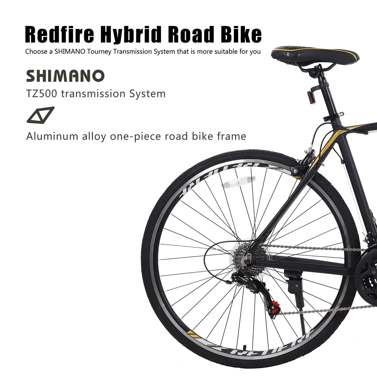 21 Speed 700C Wheels Aluminum Frame Road Bike D707