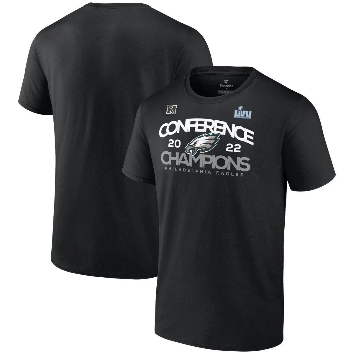 Men's Black Philadelphia Eagles T-Shirt A175