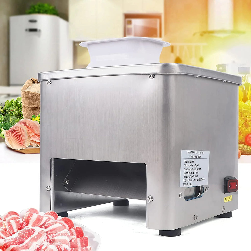Electric Meat Cutting Machine with Stainless Steel Blade M491616
