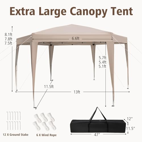 10 x 20 FT Pop Up Canopy with Carry Bag Z84670