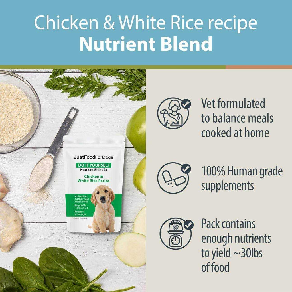 DIY Nutrient Blend For Homemade Dog Food H24906