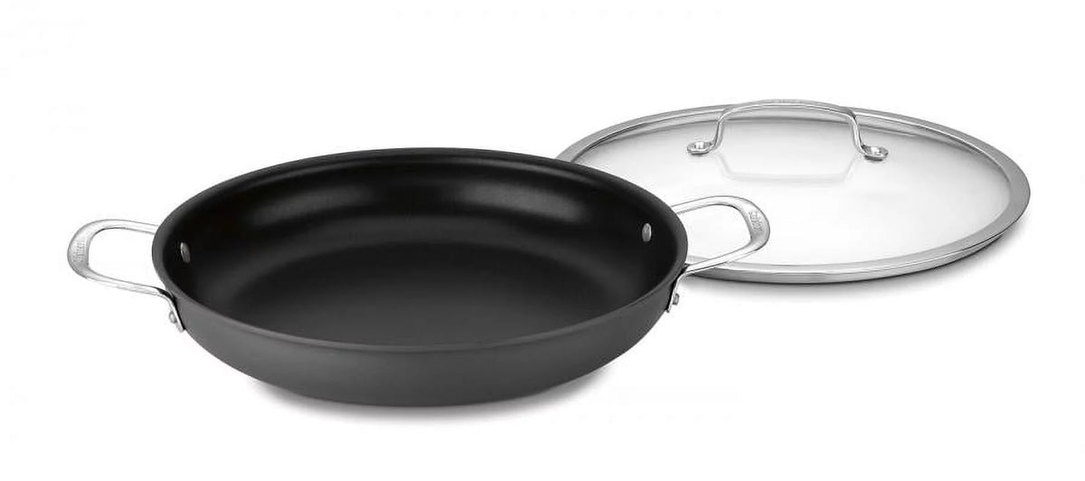 Hard Anodized 12" Pan with Cover E966584