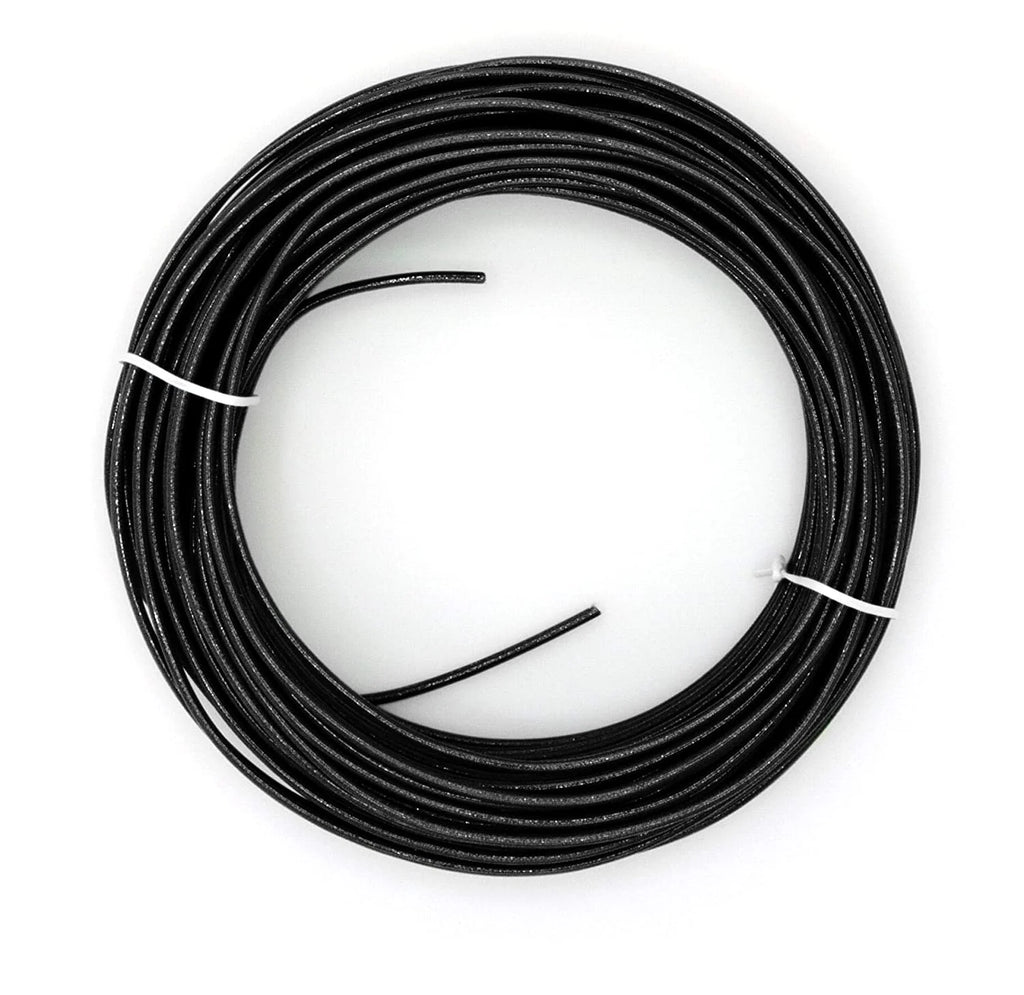200 Feet 12 AWG Insulated Solid Copper THHN THWN Wire Black O545941