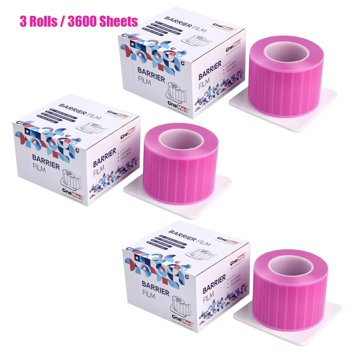 4" x 6" Disposable Dental Barrier Film 3 Rolls L997