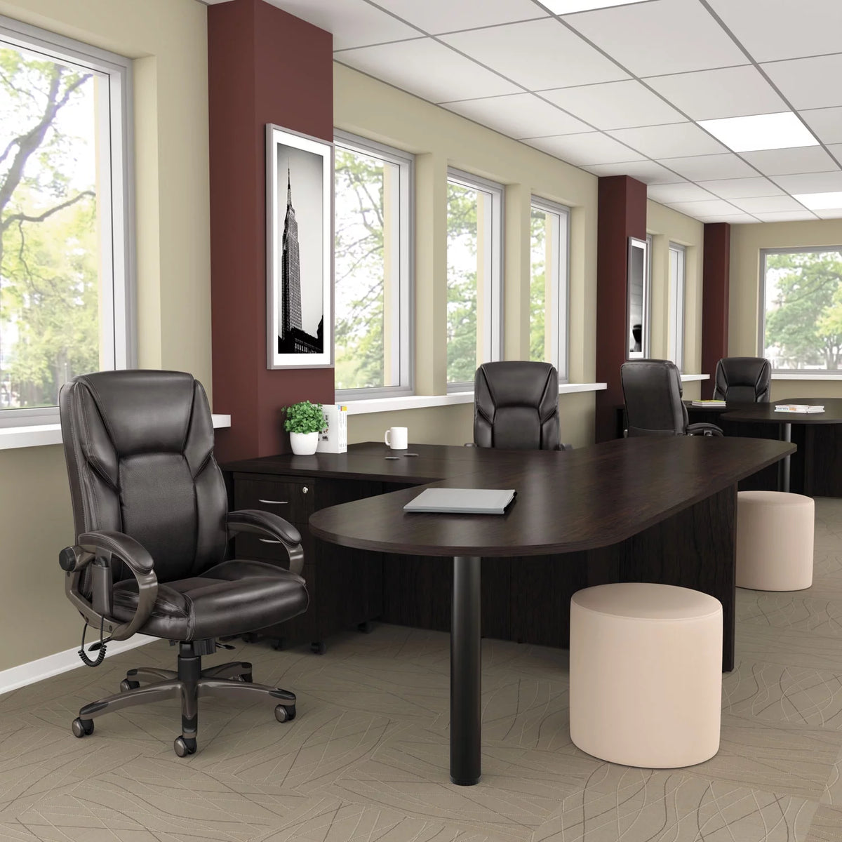 Espresso Desk A583