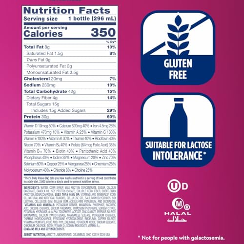 Vanilla Nutrition Shake 30g Protein 24 Pack T5279