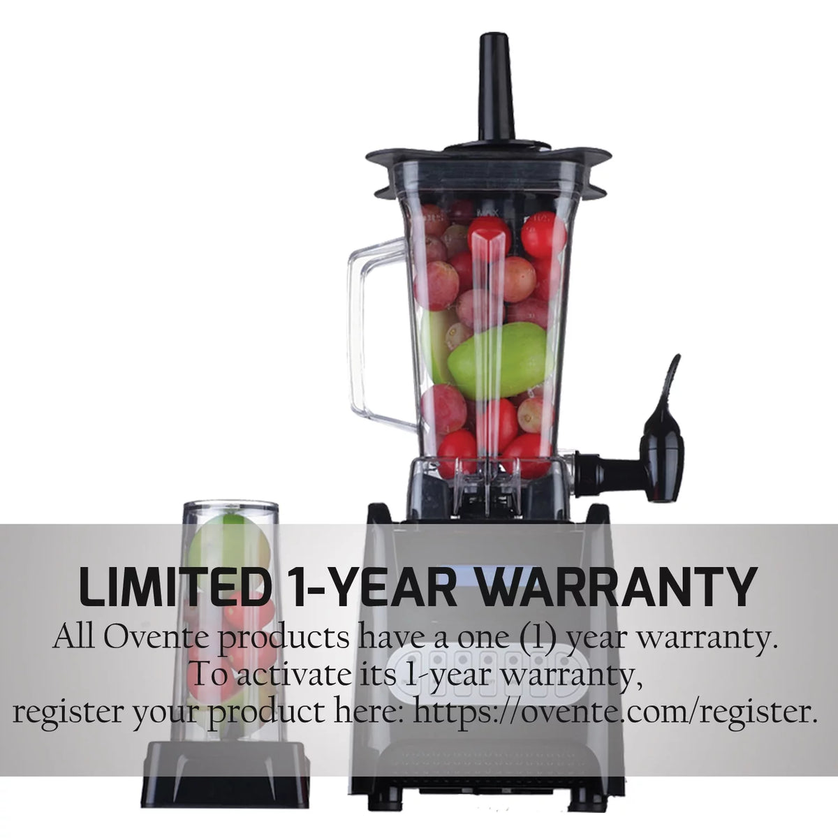 1000 Watt Black Countertop Blender L4082