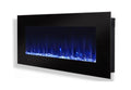 Black Wall Mounted Electric Fireplace W281