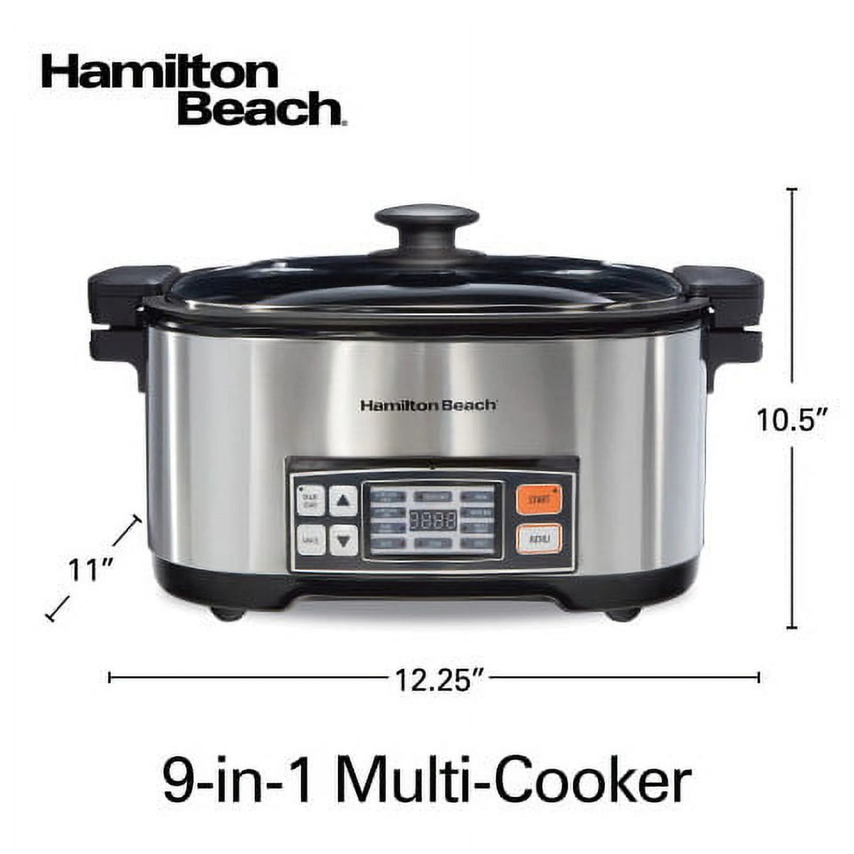 6 Quart Nonstick Stainless Steel Multicooker Z387782