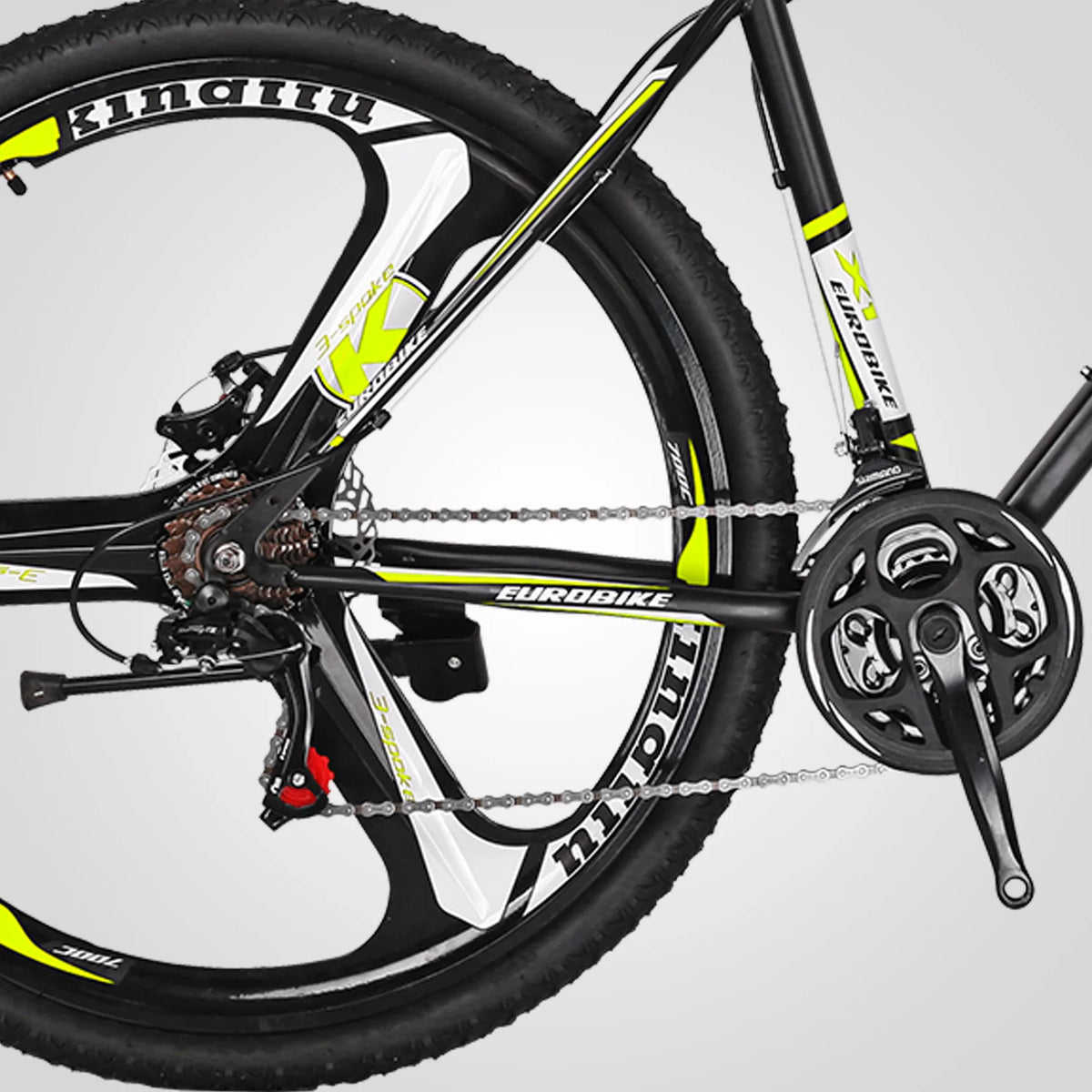21 Speed 27.5 Inch Dual Disc Brakes Mountain Bike U27715