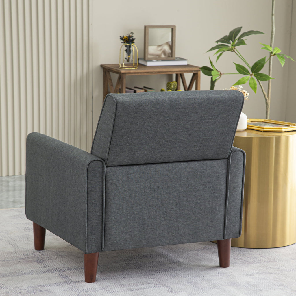 Single Sofa Chair with Four Wooden Legs P391230