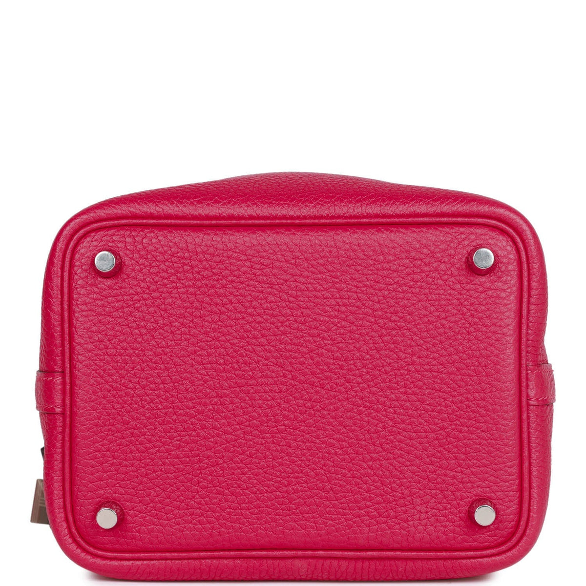 Framboise Clemence and Matte Alligator Touch 18 Picotin Lock T52497