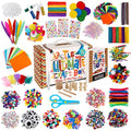 3000+ Pcs Arts and Crafts Supplies & Materials for Kids Bulk Craft Kit K48335