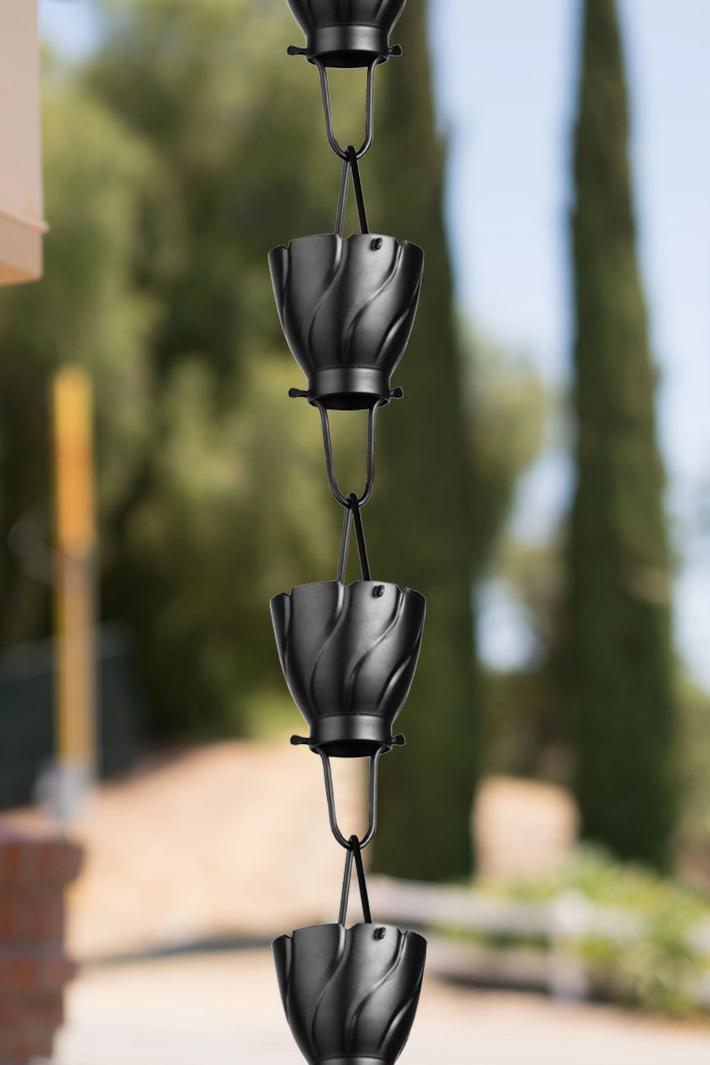 Aluminum Rain Chain Downspout 8.5 ft J852