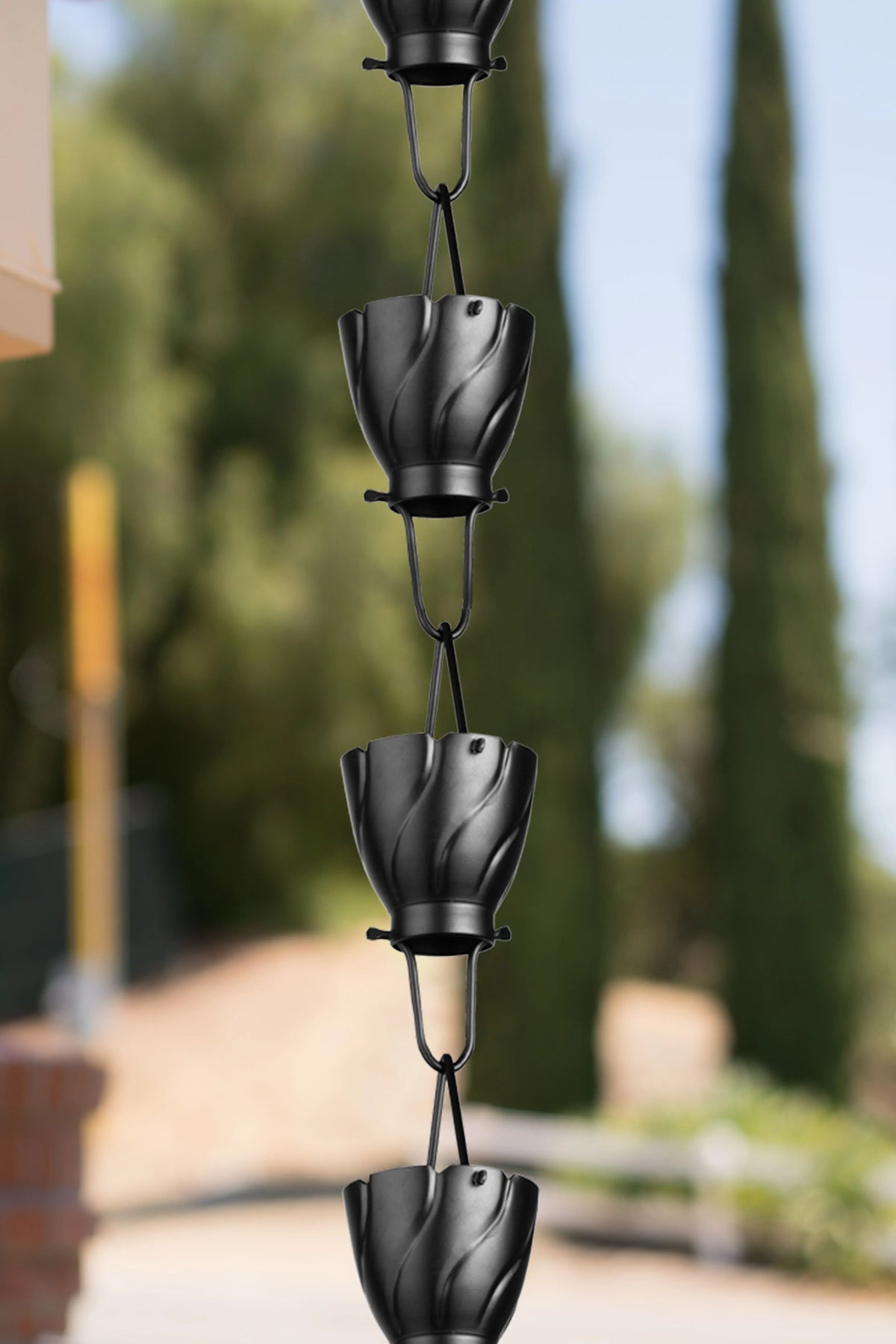 Aluminum Rain Chain Downspout 8.5 ft J852