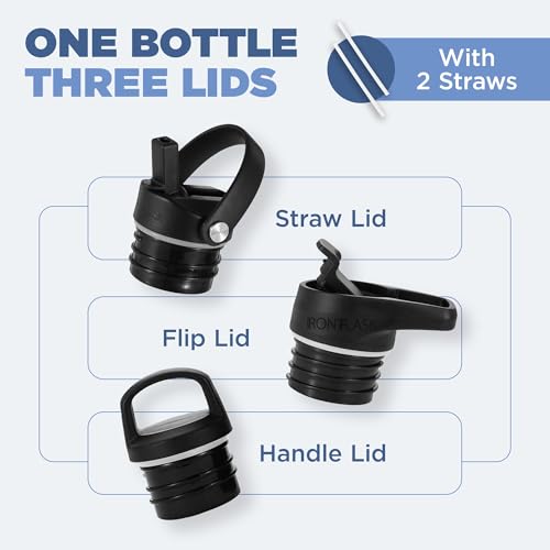 24 Oz Leak Proof Vacuum Insulated Stainless Steel Water Bottle F50651