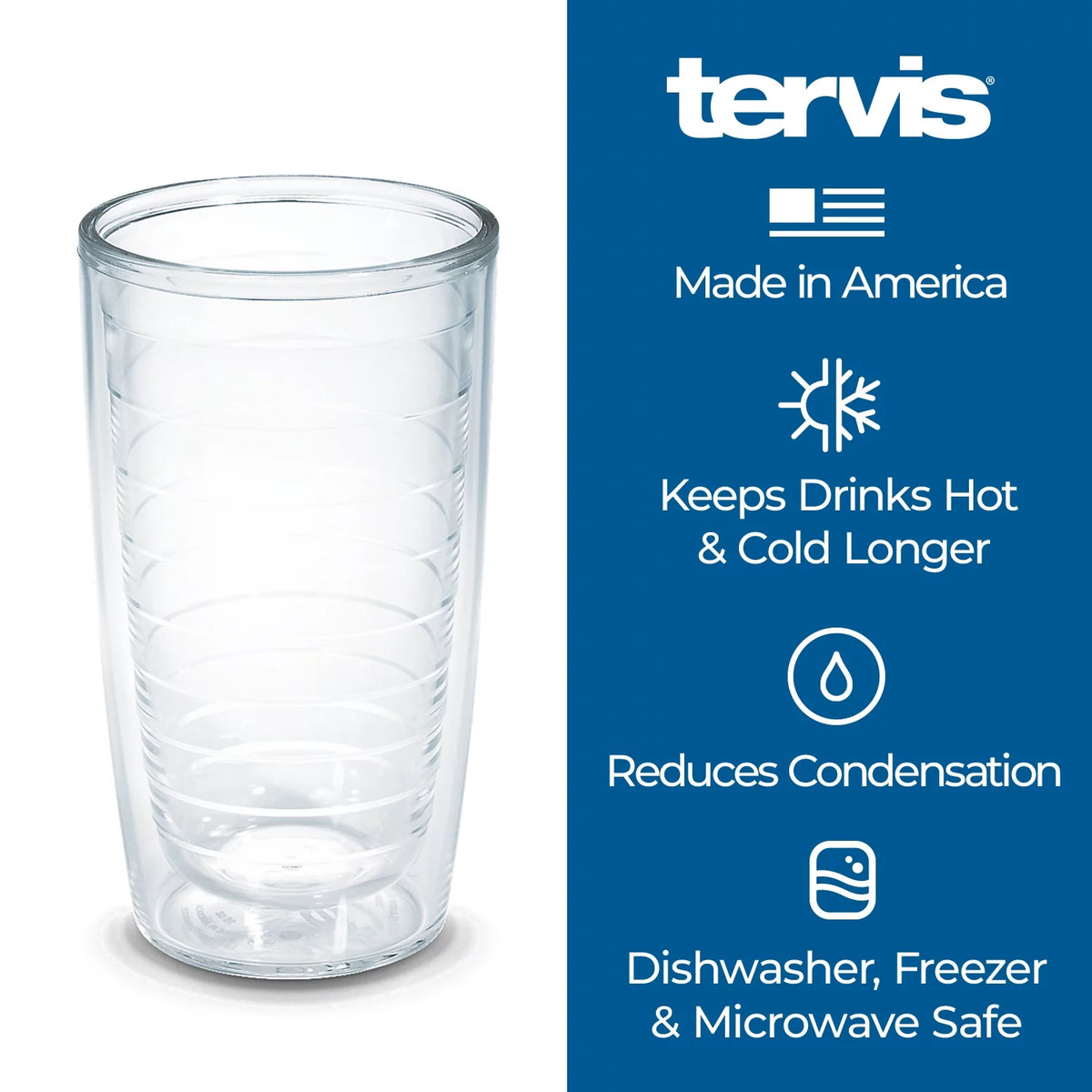 Navy 16oz Double Walled Insulated Tumbler H189074