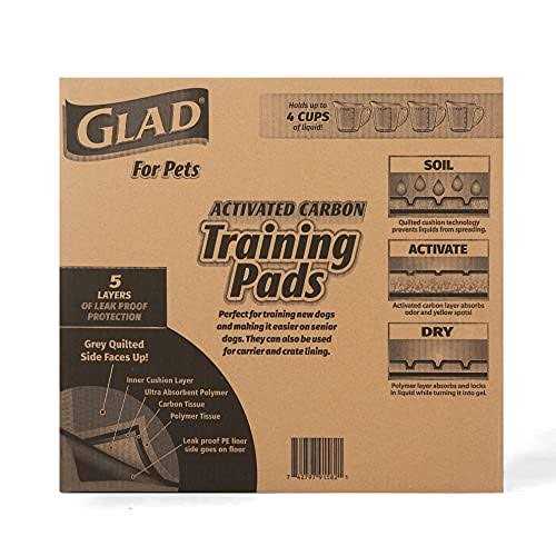 Black Charcoal Puppy Pads A544