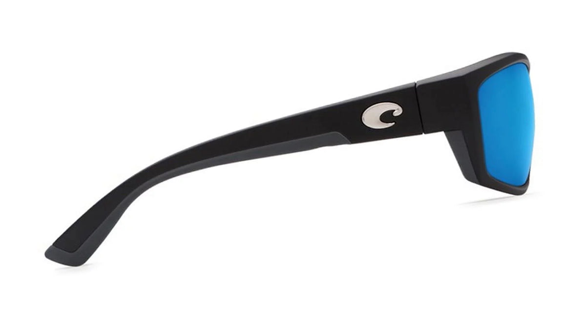 Matte Black Blue Sunglasses I348109