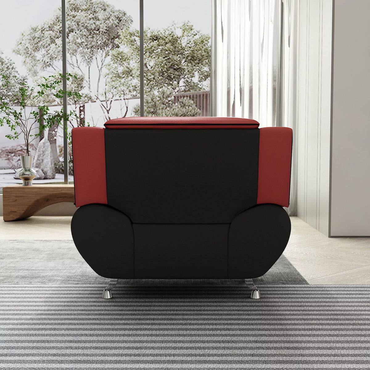 Faux Leather Club Chair F72304