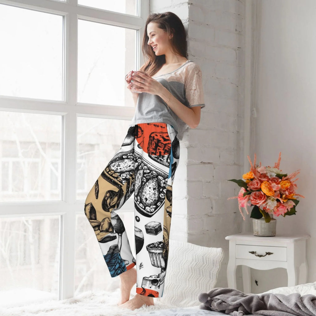 Women's Pajama Pants with Pockets G296471