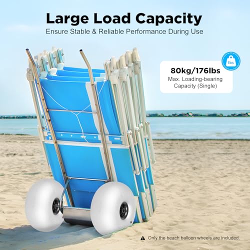 9" 10" 16" Inflatable Replacement Wheels 2-Pack with PE Hub A993635